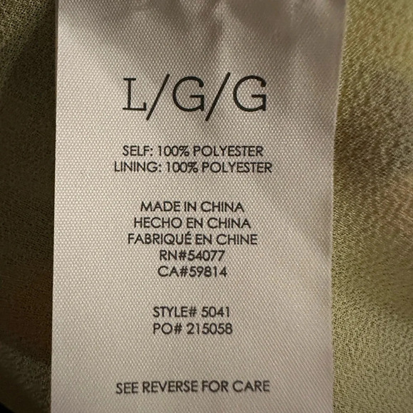 Cabi floral tops size L - Picture 9 of 9